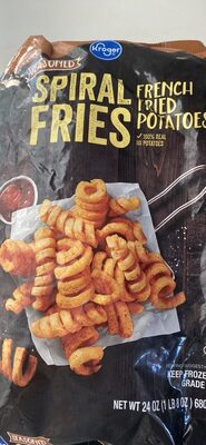 Seasoned Spiral Fries French Fried Potatoes