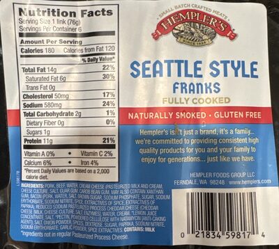 Seattle Style Franks