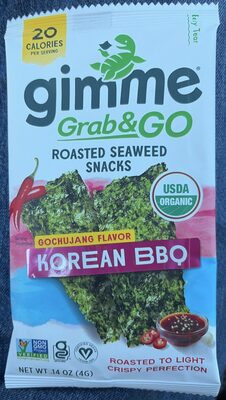 Seaweed Snack Korean Bbq