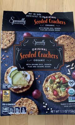 Seeded Crackers Organic