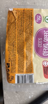 Seeds Bread Sliced