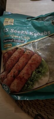 Seekh Kebabs Meat Green Chilli