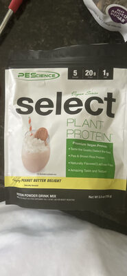 Select Plant Protein Amazing Peanut Butter Delight