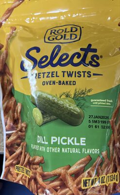 Selects Dill pickle twists