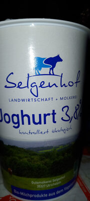 Selgenhof Joghurt 3,8 %
