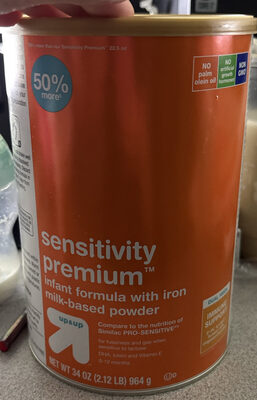 Sensitivity Premium Infant Formula with Iron Milk-Based Powder