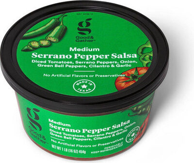Serrano pepper salsa