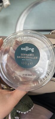 Serrano skinkeruller med trøffel