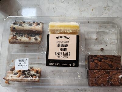 Seven Layer Brownie Bar Platter