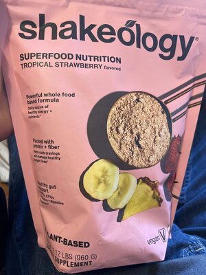 Shakeology Vegan Tropical Strawberry