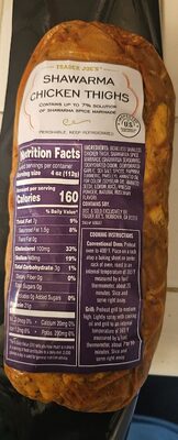 Shawarma Chicken Thighs