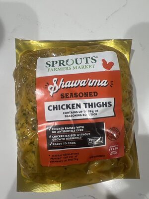 Shawarma Seasoned Chicken Thighs