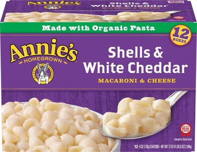 Shells & white cheddar macaroni & cheese