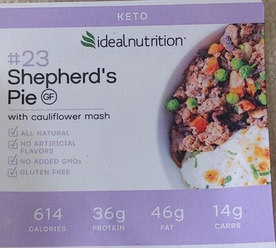 Shepherd's Pie with Cauliflower Mash