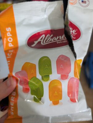 Sherbet Gummi Ice Pops
