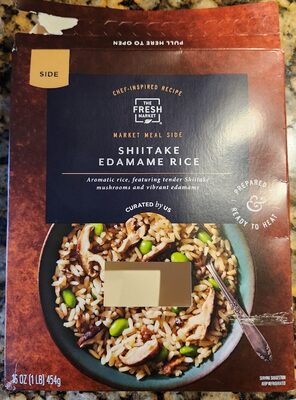 Shiitake Edamame Rice