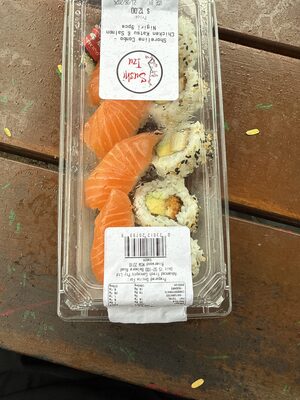 Shortline Combo - Chicken Katsu & Salmon Nigiri Pieces