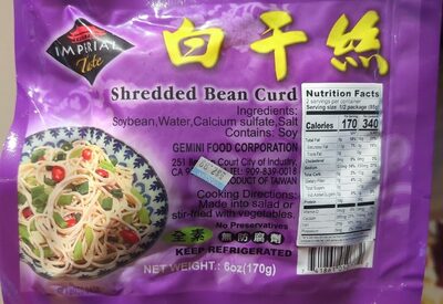 Shredded Bean Curd