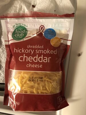 Shredded Hickory Smoked Cheddar Cheese