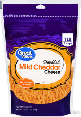 Shredded Milk Cheddar Cheese