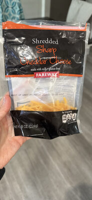 Shredded Sharp Cheddar Cheese