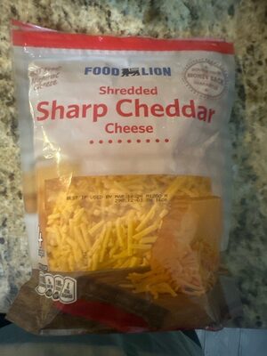 Shredded Sharp Cheddar Cheese