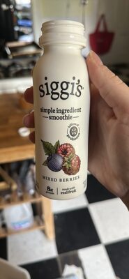 simple ingredient smoothie MIXED BERRIES