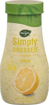 Simply dressed lemon vinaigrette