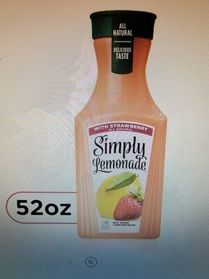 Simply Lemonade with Strawberry