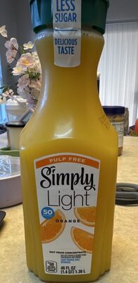 Simply Light Orange 42% Orange Juice