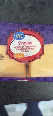 Singles American Pasteurized Prepared Cheese Product