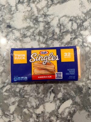 Singles pasteurized prepared cheese product