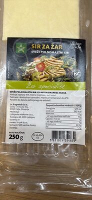 SIR ZA ŽAR SVEŽI POLNOMASTNI SIR