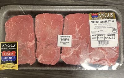 Sirloin Tender Steak