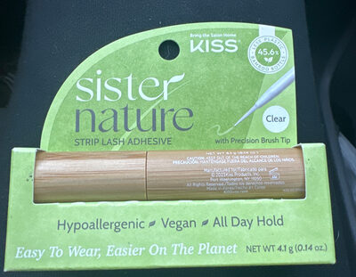 sister nature strip lash adhesive