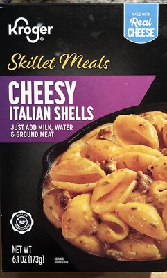 Skillet Meals Cheesy Italian Shells