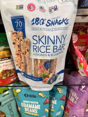 Skinny Rice Bar Almonds & Blueberries