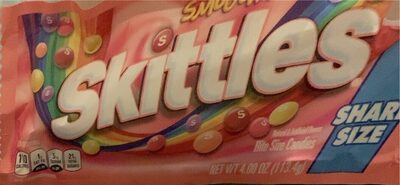 Skittles Smoothies share size