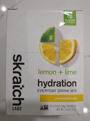 Skratch Hydration Everyday Drink Mix - Lemon + Lime