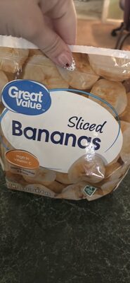 Sliced Bananas