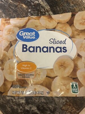 Sliced Bananas