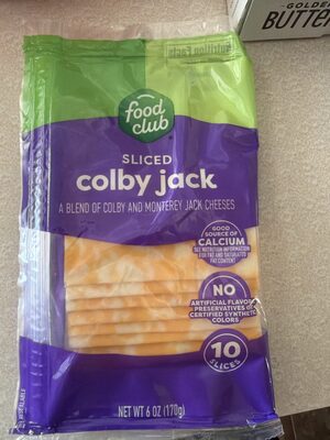 Sliced Colby Jack