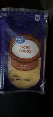 Sliced Gouda