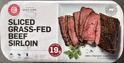Sliced Grass-Fed Beef Sirloin
