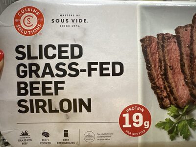 Sliced Grass Fed Beef Sirloin