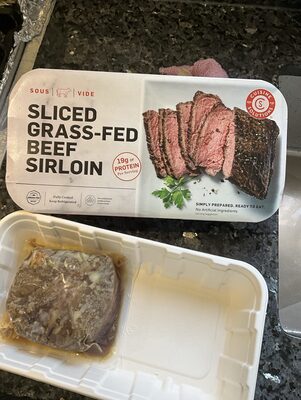 Sliced Grass Fed Beef Sirloin