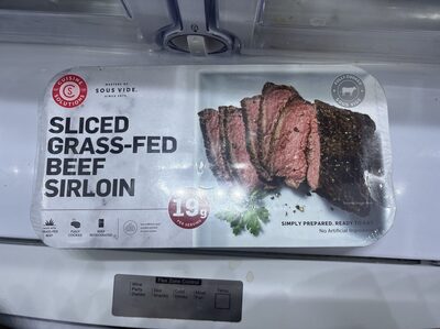 Sliced Grass-Fed Beef Sirloin