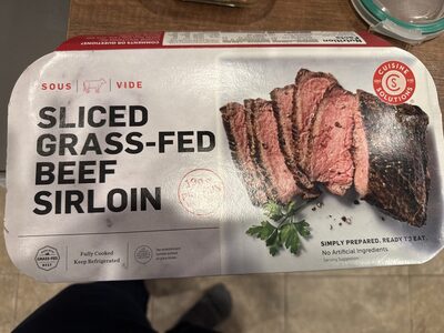 Sliced Grass-Fed Beef Sirloin