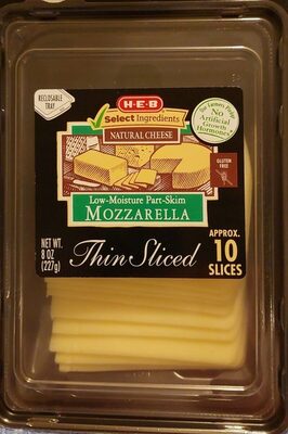 Sliced Mozarella