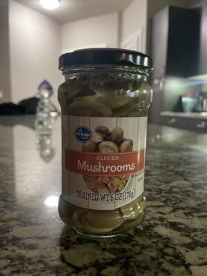 Sliced Mushroom Jar